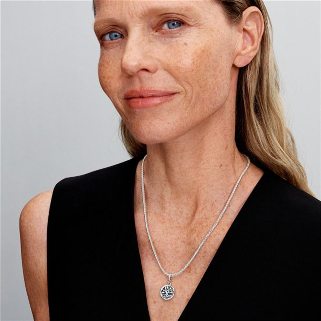 Pandora Moments Glow-In-The-Dark Infinity Tree Double Dangle Charm