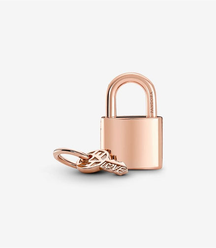 Pandora Moments Padlock & Key Dangle Charm