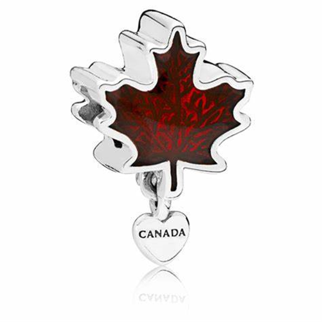 Pandora Moments Canada Red Maple Leaf Charm