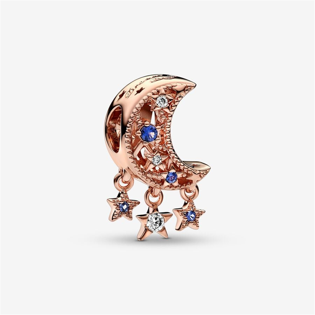 Pandora Moments Star & Crescent Moon Charm