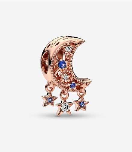 Pandora Moments Star & Crescent Moon Charm