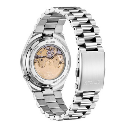 Citizen Tsuyosa Automatic Orange Dial Stainless Steel Watch