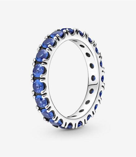 Pandora Timeless Sparkling Row Eternity Ring Size 6