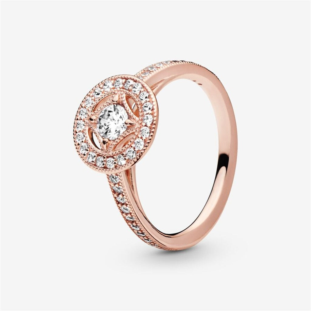 Pandora Timeless Vintage Circle Ring Size 6