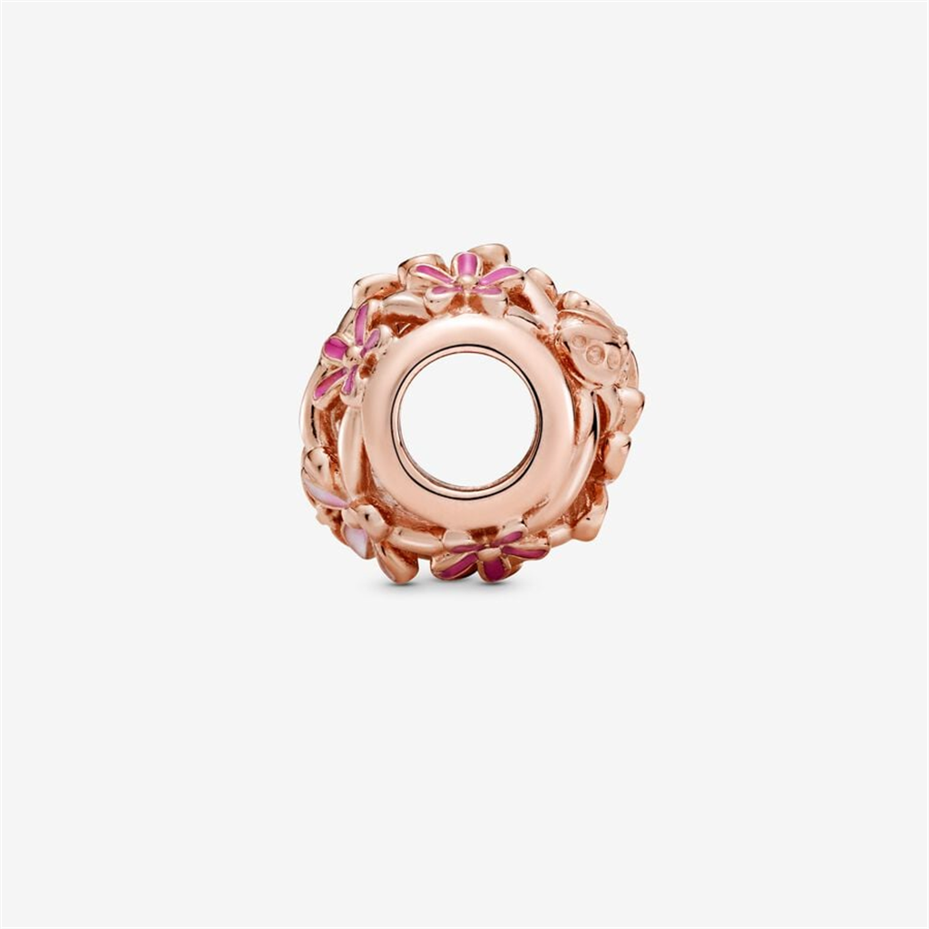 Pandora Moments Openwork Pink Daisy Flower Charm