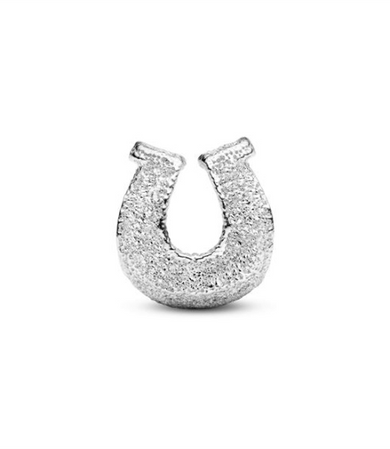 Pandora Textured Horseshoe Mini Charm