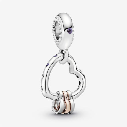 Pandora Moments Heart Full of Hearts Dangle Charm