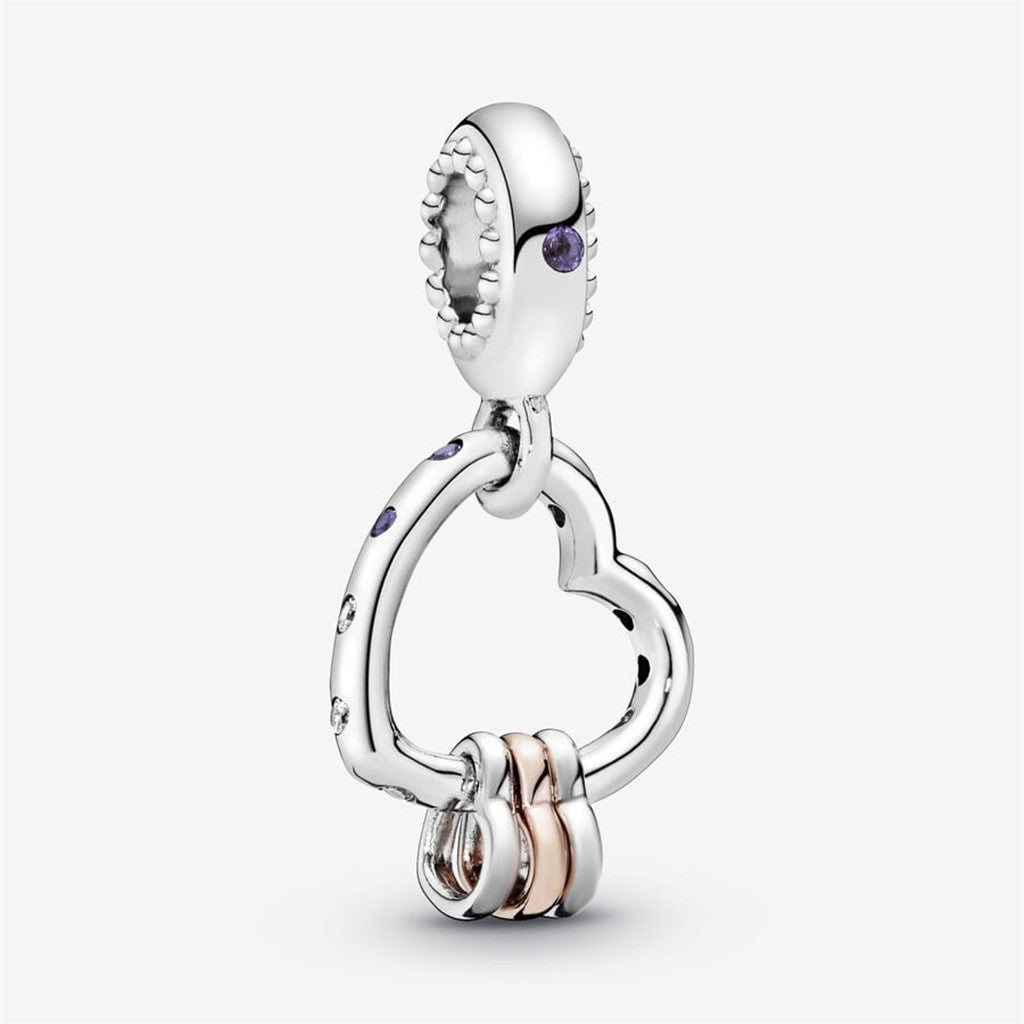 Pandora Moments Heart Full of Hearts Dangle Charm