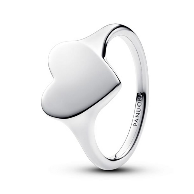 Pandora Engravable Heart Ring Size 54