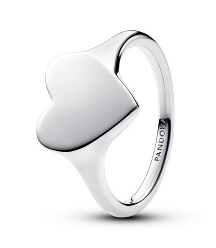 Pandora Engravable Heart Ring Size 54