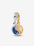 Pandora Moments Two-Tone Splittable Sun And Moon Dangle Charm