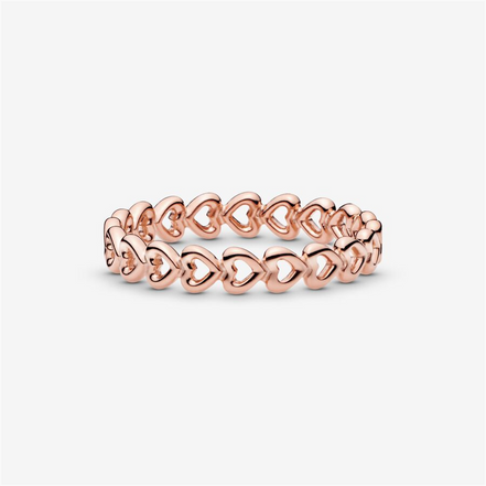 Pandora Moments Linked Love Ring Size 5