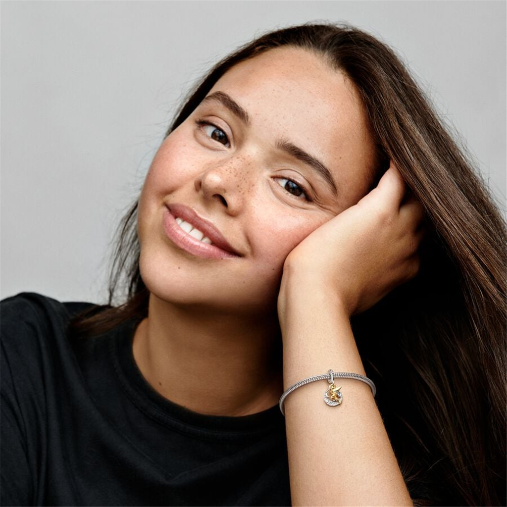 Pandora Disney Tinker Bell Celestial Night Dangle Charm