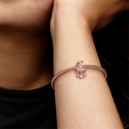 Pandora Moments Star & Crescent Moon Charm