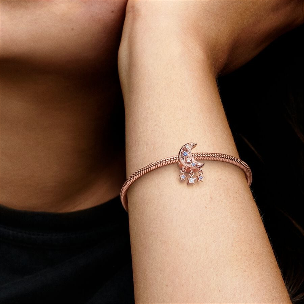 Pandora Moments Star & Crescent Moon Charm