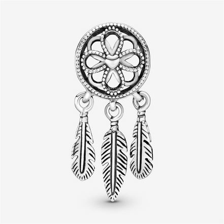 Pandora Moments "Follow Your Dreams" Spiritual Dreamcatcher Charm
