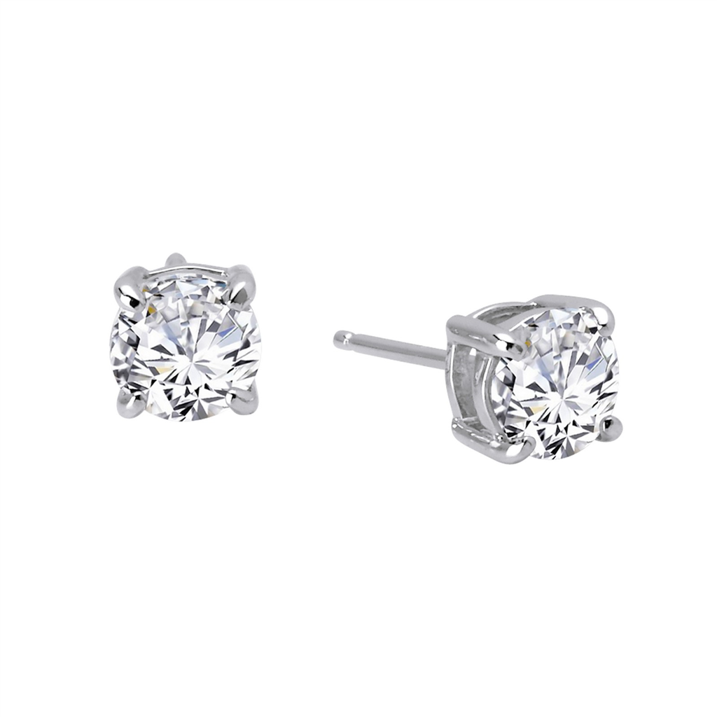 Lafonn 2.50 CTW Simulated Diamond 4 Prong Solitaire Stud Earrings