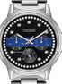 Citizen Mens First Responder Blue Line Chronograph Eco-Drive Watch