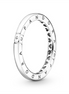 Pandora Signature Logo And Hearts Ring Size 7