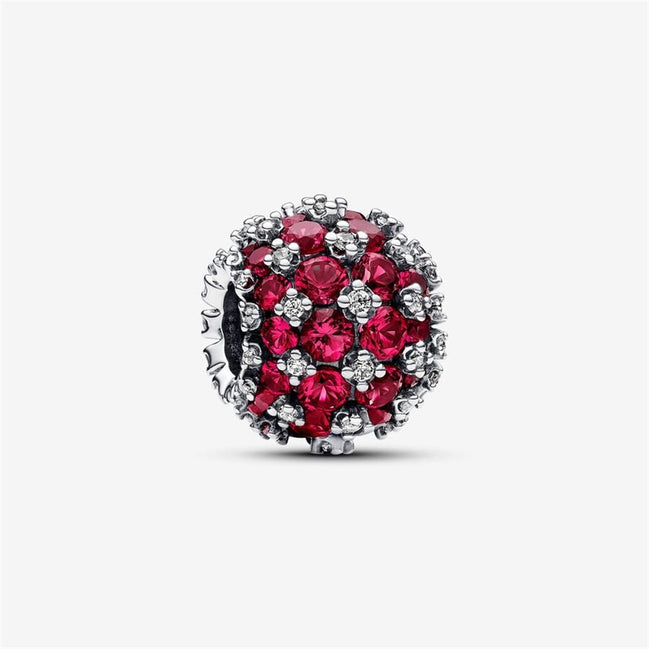 Pandora Moments Sparkling Pavé Round Pink Charm