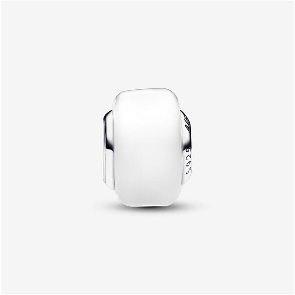 Pandora Moments White Mini Murano Glass Charm