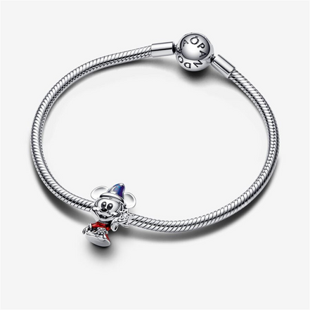 Disney Pandora "Believe In Magic" Sorcerer Apprentice Mickey Charm