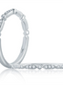 A.JAFFE 14K White Gold Diamond Wedding Band