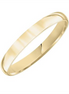 Goldman 14Ky 3Mm Low Dome Comfort Fit Plain Wedding Band