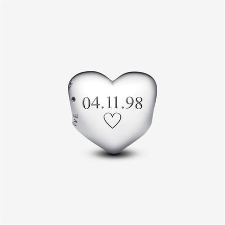 Pandora Moments Be Love Engravable Medium Sized Heart Charm