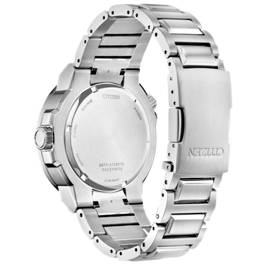 Citizen Eco-Drive Sport Luxury Endeavor Stainless Steel Bracelet