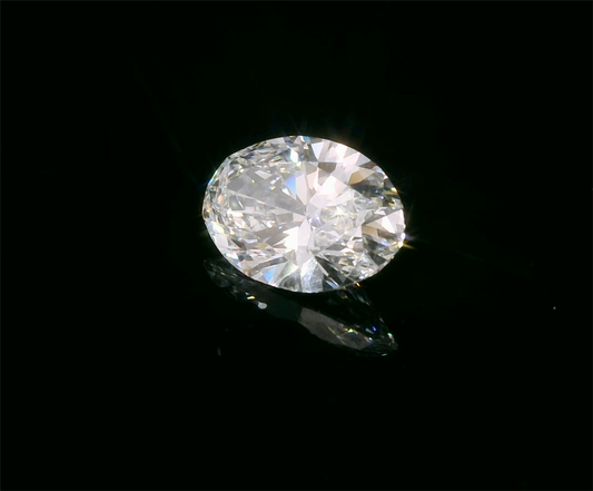 3.09 ctw Oval Lab Grown Diamond