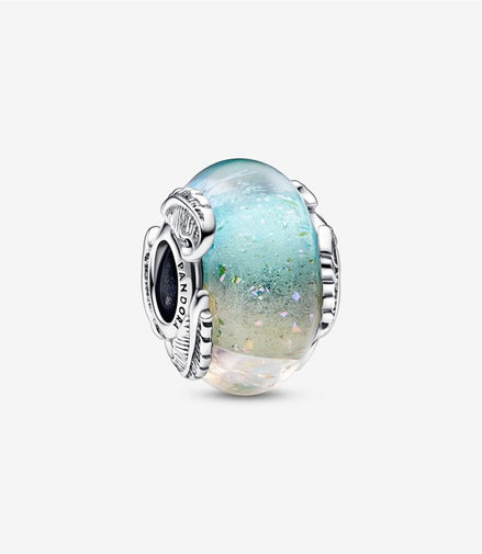 Pandora Moments Multi-Color Murano Glass And Curved Feather Charm