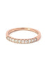 Rose Gold Diamond Wedding Band