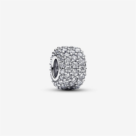 Pandora Timeless  Sparkling Pavé Triple-Row Charm