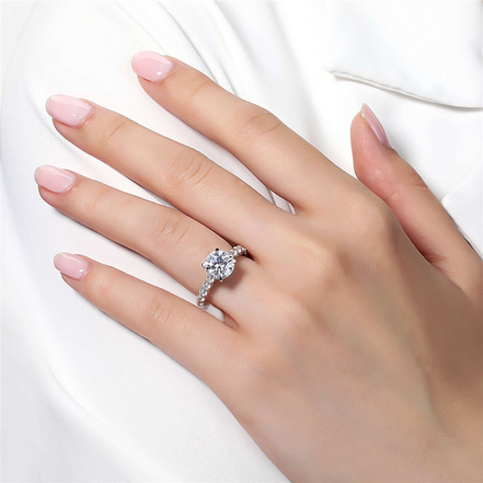 Lafonn 2.52 CTW Simulated Diamond Solitaire Engagement Ring