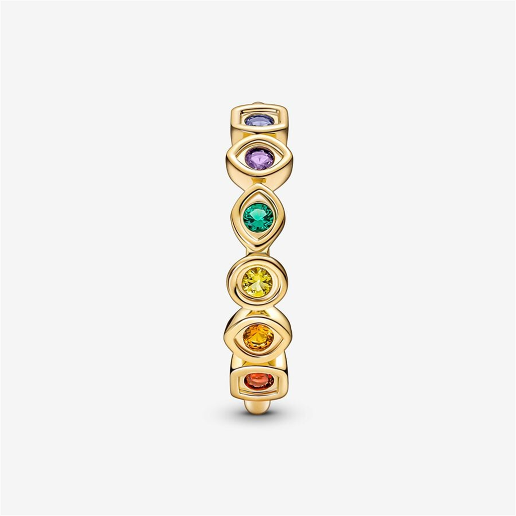 Pandora Marvel The Avengers Infinity Stones Ring Size 7.5