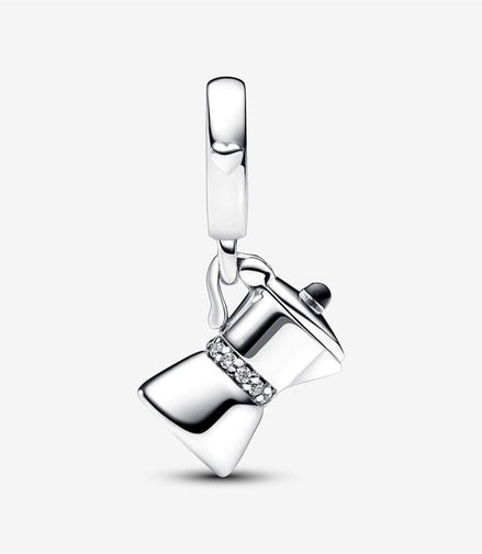 Pandora Moments Moka Pot Dangle Charm