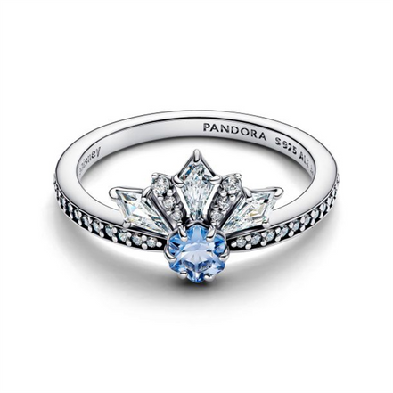 Pandora Disney Frozen Queen Elsa Tiara Ring Size 6