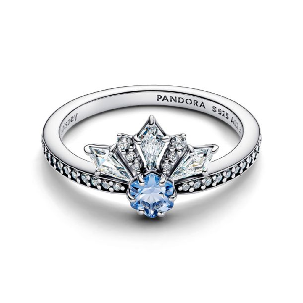 Pandora Disney Frozen Queen Elsa Tiara Ring Size 6