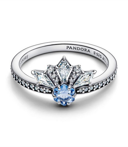 Pandora Disney Frozen Queen Elsa Tiara Ring Size 6