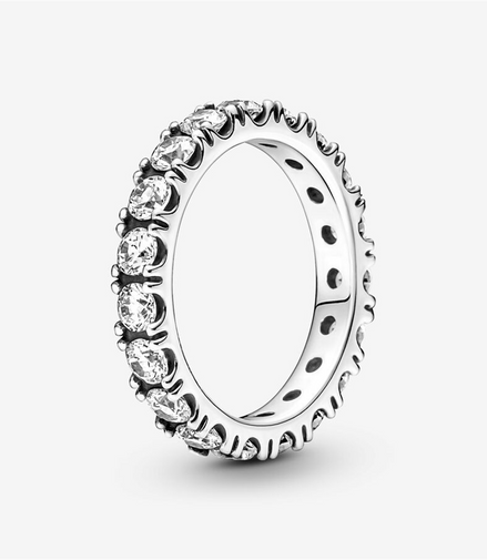 Pandora Timeless Sparkling Row Eternity Ring Size Size 6