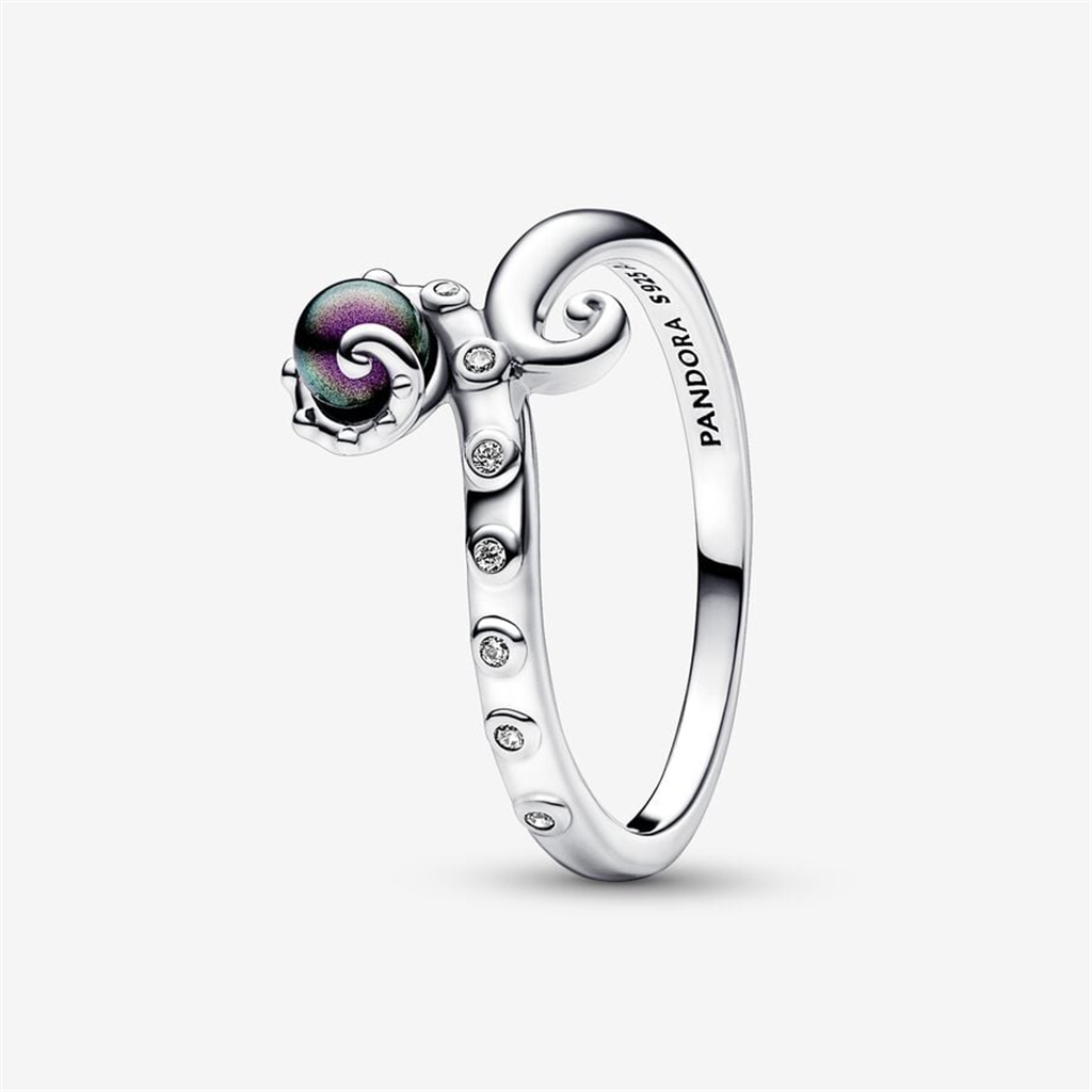 Pandora Disney The Little Mermaid Ursula Ring Size 4.5