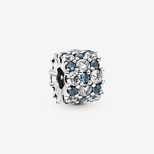 Pandora Timeless Blue and Clear Sparkle Charm