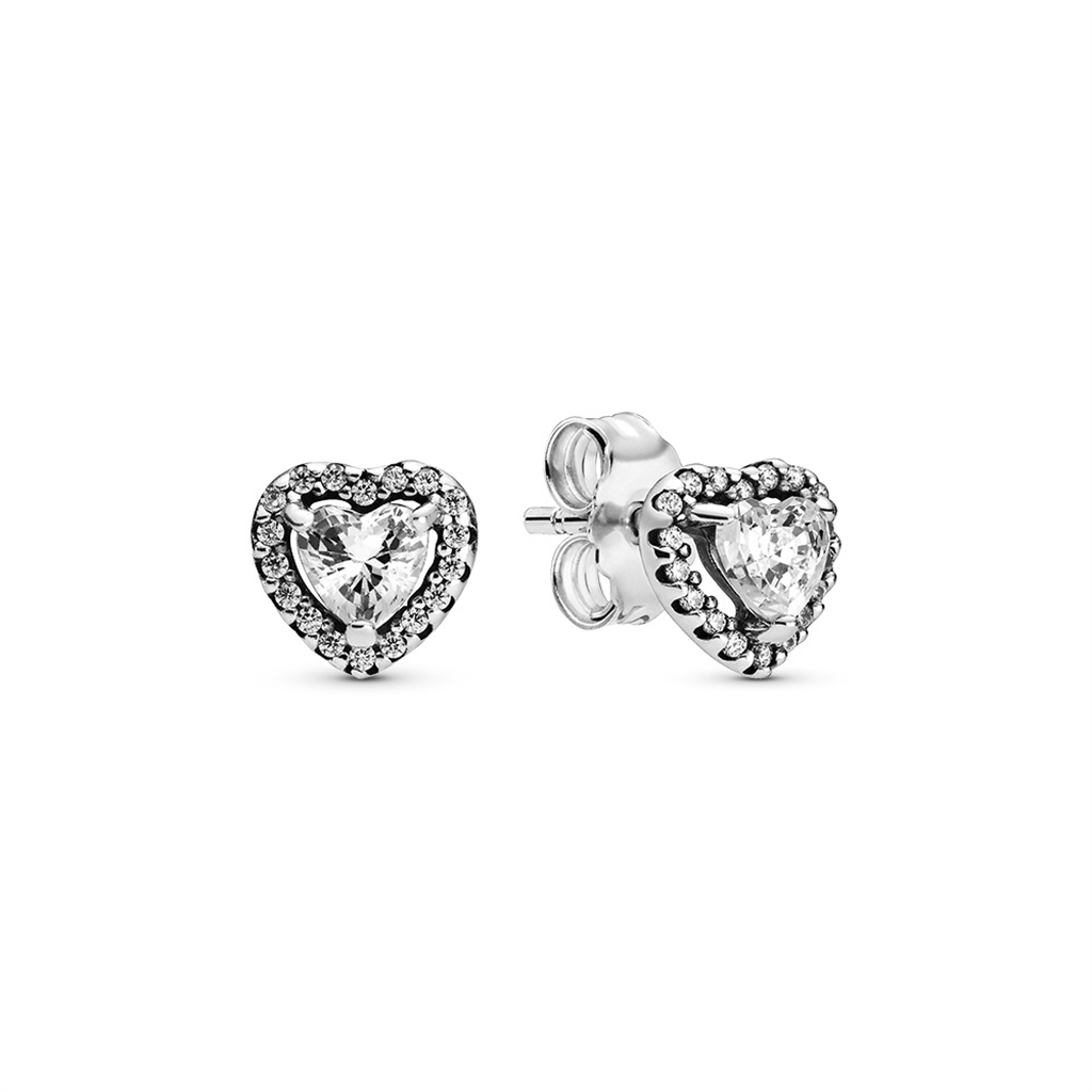 Pandora Timeless Elevated Heart Stud Earrings