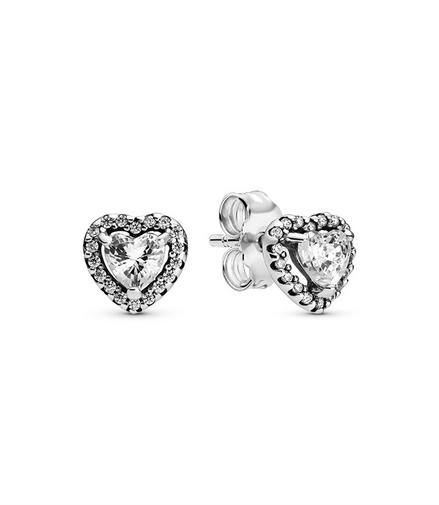 Pandora Timeless Elevated Heart Stud Earrings