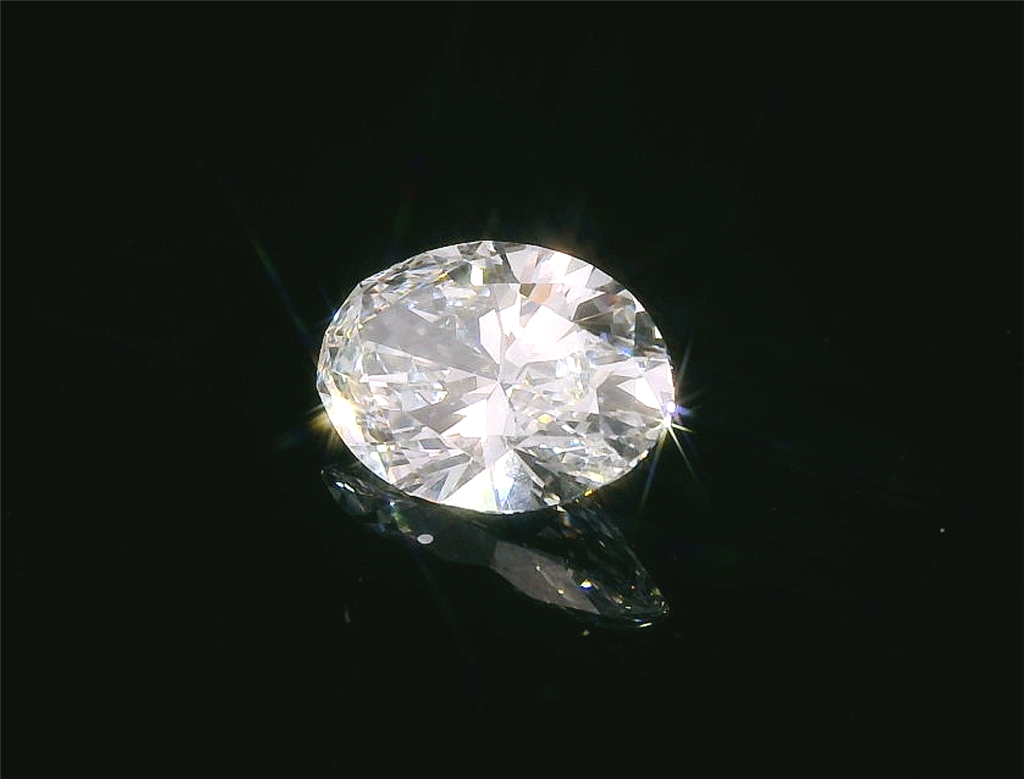 3.09 ctw Oval Lab Grown Diamond