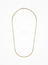 Desmos Italian Made 18K Yellow Gold Forza 20" Chain
