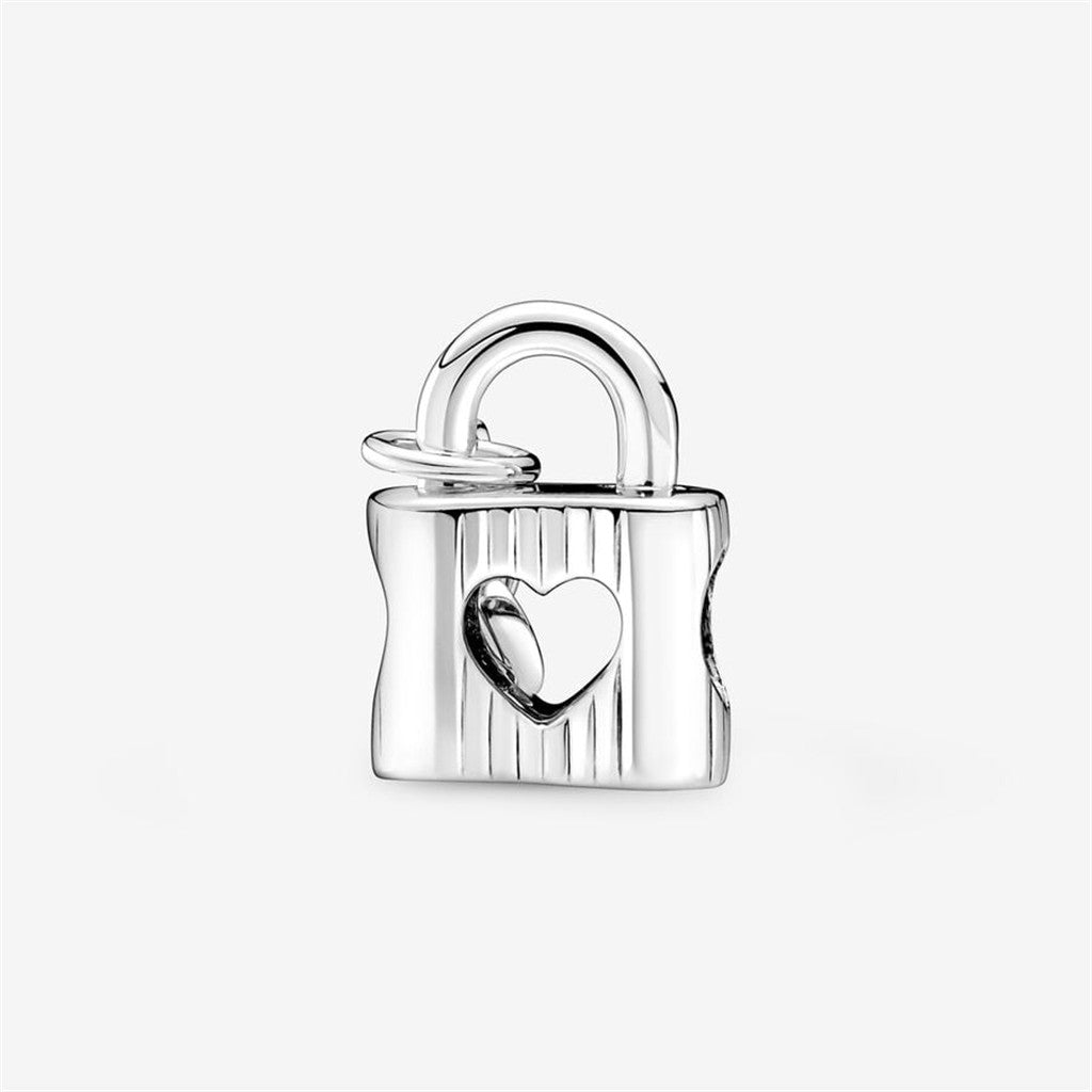 Pandora Moments Padlock & Heart Key Charm