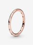 Pandora Timeless Simple Sparkling Band Ring Size 7