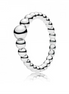 Pandora Moments String Of Beads Silver Ring Size 7